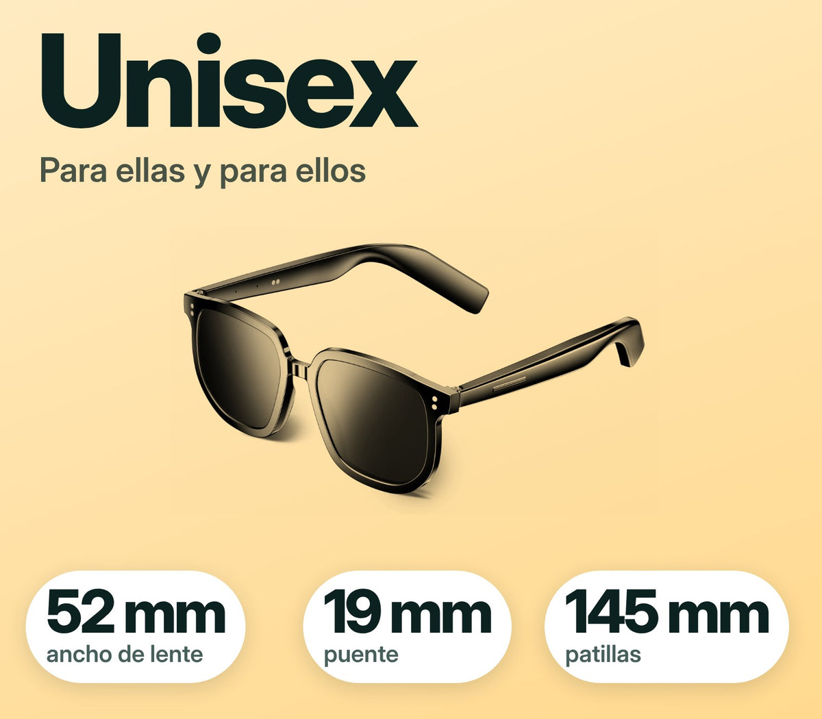 Una montura para ellas y para ellos.